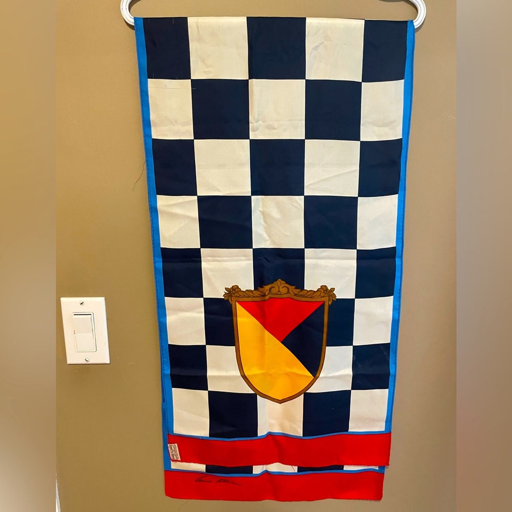 Anne Klein silk scarf